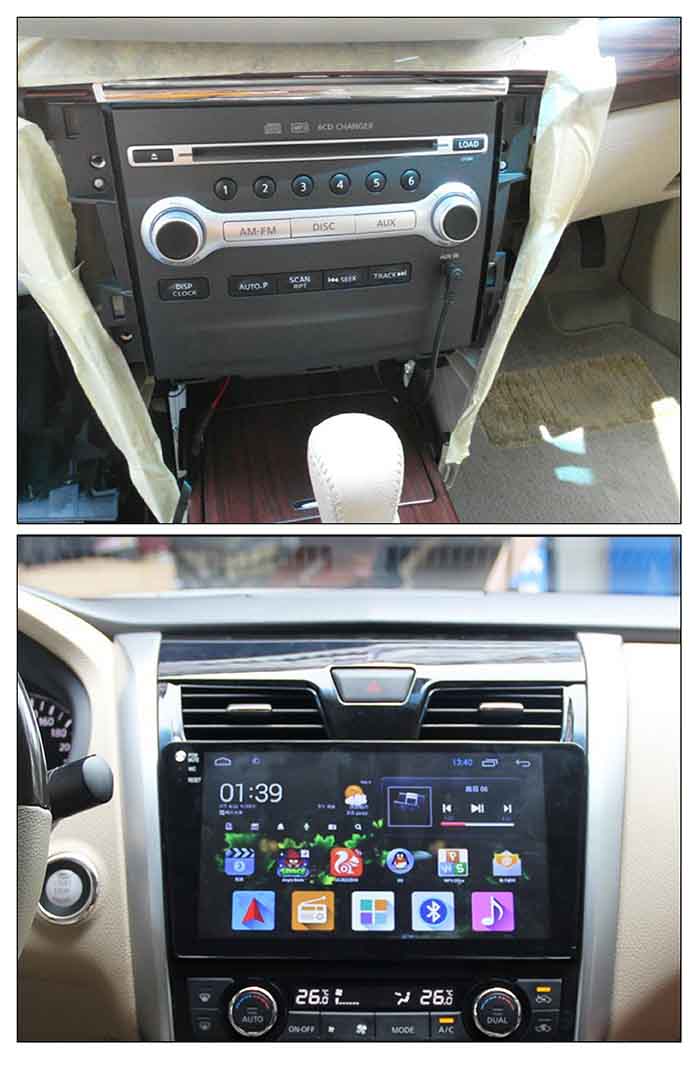 branchement autoradio nissan teana